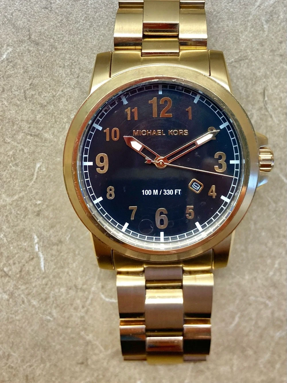 Michael Kors Gold Tone Stainless Steel Men’s Watch